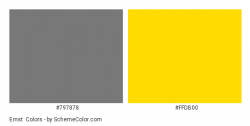 Ernst & Young Logo Color Scheme » Gray » SchemeColor.com