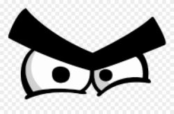 Free Png Download Angry Eyes Cartoon Png Images Background - Angry ...