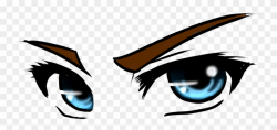 Angry Anime Eyes Clipart (#2610791) - PinClipart