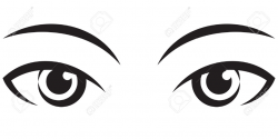 Eyes clipart black and white Lovely Eyeball clipart pair eye Pencil ...