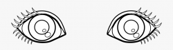 Eye Clipart Colored - Two Eyes Coloring Page, Cliparts & Cartoons ...