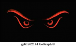 Evil Eye Clip Art - Royalty Free - GoGraph