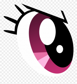 Rock Clipart Eye - My Little Pony Rainbow Dash Eyes - Png Download ...