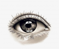 28 Collection Of Eyes Watering Drawing - Realistic Eye Tattoo Simple ...
