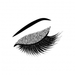 Glitter Clipart eyelash 2 - 450 X 450 Free Clip Art stock ...