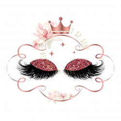 Eyelashes clipart glitter, Eyelashes glitter Transparent ...