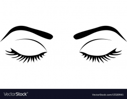 Eyelashes silhouette clipart images gallery for free ...
