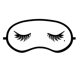 Amazon.com : Sleep Blindfold, Personalized Eyelash ...