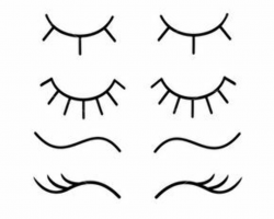 EyeLashes Svg Unicorn Eyelashes Svg Eye Lashes Svg Lashes ...