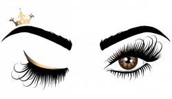 Download for free 10 PNG Eyelashes clipart wink top images ...