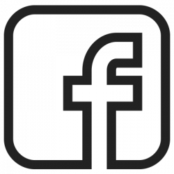 Facebook Black And White Logo | Free download best Facebook Black ...