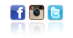 Facebook twitter instagram clipart - AbeonCliparts | Cliparts & Vectors