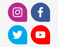 Download Bottons Facebook Instagram Twitter Youtube - Social Media ...