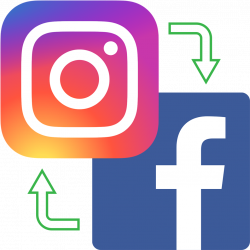 Instagram Facebook Icons - Fb Logo Small Png , Transparent ...