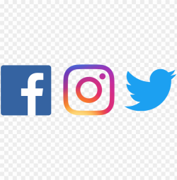 facebook twitter instagram png - fb twitter instagram logo ...