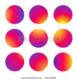 Instagram 2016 new icon background Set. Sunset Smartphone ...