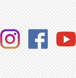 facebook and instagram logos - facebook instagram youtube ...