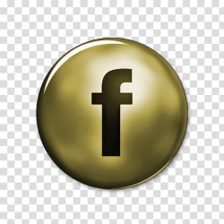 Network Gold Icons, facebook-, Facebook logo transparent ...