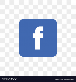 Facebook social media icon design template