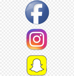 facebook instagram snapchat logo PNG image with transparent ...