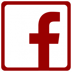 Facebook Logo Png Red And White