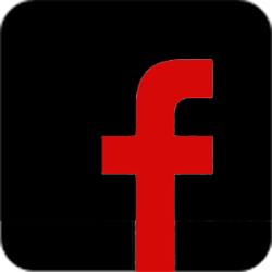 6 Red Facebook Icon Images - Red Facebook and Twitter Logo ...