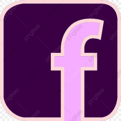 Purple Facebook Logo Facebook Icon, Facebook Icon, Facebook ...