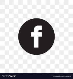 Facebook social media icon design template