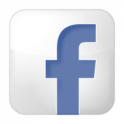 Facebook, fb, network, social, white icon