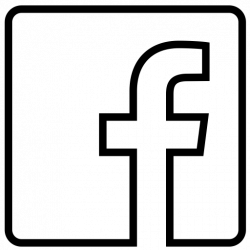 White Facebook Logo - LogoDix