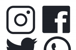 Facebook, Twitter and Instagram logo