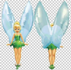 Tinker Bell Disney Fairies Mylar Balloon Peter Pan PNG, Clipart ...