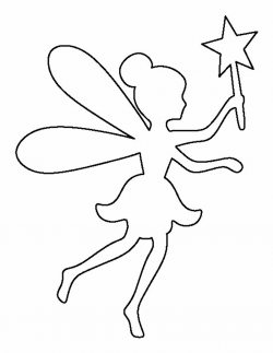 Free Fairy Outline Cliparts, Download Free Clip Art, Free Clip Art ...