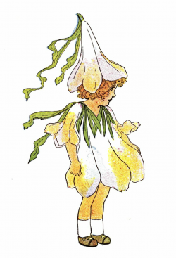 Free Vintage Clip Art - Flower Fairies for Spring - The Graphics ...