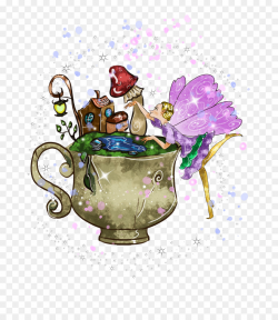 Teacup, Garden, Fairy, transparent png image & clipart free download