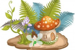 Fairy garden clipart 6 » Clipart Station