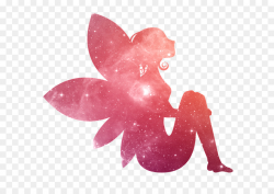 Fairy, Pink, Heart, transparent png image & clipart free download