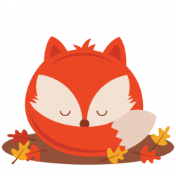 Fall Fox Clipart