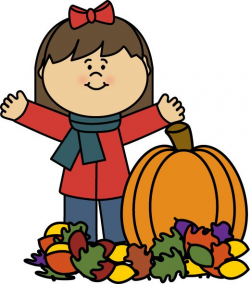 Autumn Girl Clip Art - Autumn Girl Image | Fall | Fall clip art ...