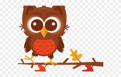 Fall Owl Clip Art - Png Download (#682263) - PinClipart