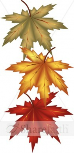 Autumn Leaves Religious Clipart | Harvest Day Clipart