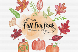 Fall Clipart-Halloween Clipart-Pumpkin Clipart-Leaf Clipart-Foilage ...