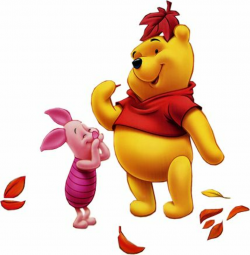 Autumn/Fall Season with Winnie the Pooh ... | 3 Fall clipart ...
