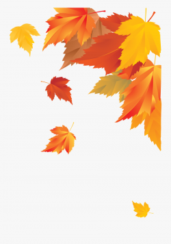 Autumn Corner Decoration - Fall Leaves Corner Border , Free ...