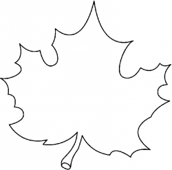 Free Black And White Fall Leaves, Download Free Clip Art ...