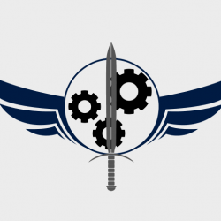I tried my hand at making a Brotherhood of Steel logo in GTA ...