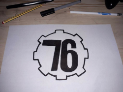 Fallout 76 logo drawing | Fallout Amino