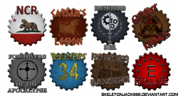 Fallout Factions by SkeletonJack666 | Fallout, Monopoly game ...