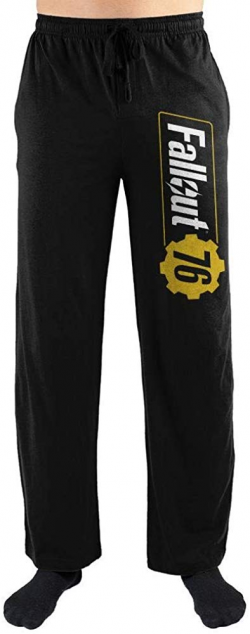 76 Yellow Logo Pajama Sleep Pants Gamer