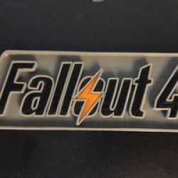 3D Printed Fallout 4 Logo by alanbly | Pinshape